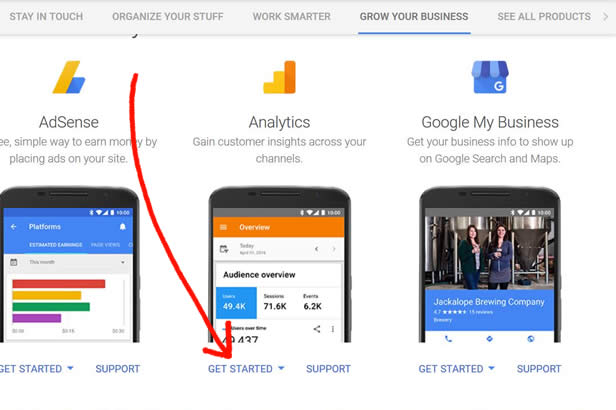 Google Analytics paso 6