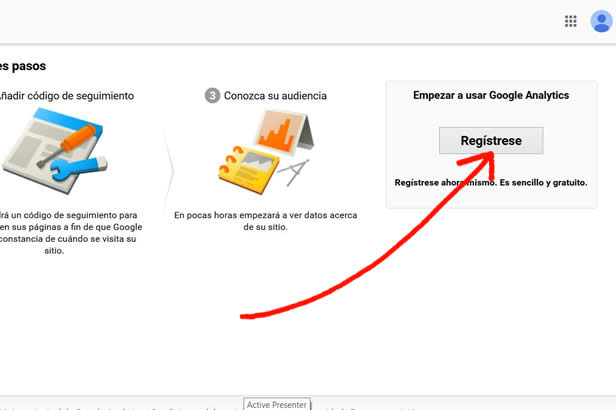 Google Analytics paso 8